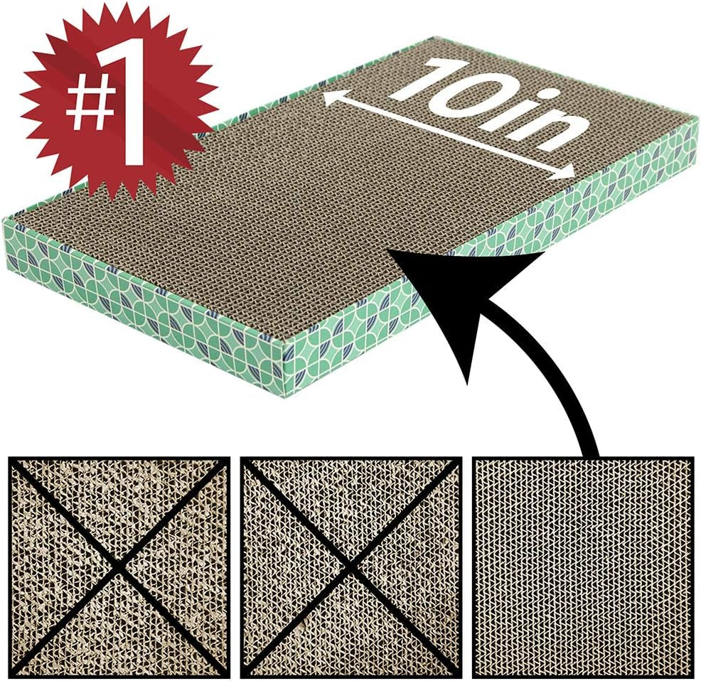 Corrugate Cat Scratch Pad, Cat Non-Stick Litter Scoop, Cat Litter Mats, Cat Litter Box Kit