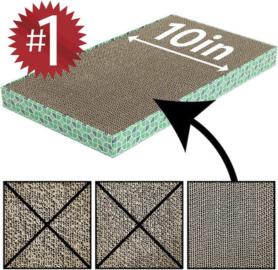 Corrugate Cat Scratch Pad, Cat Non-Stick Litter Scoop, Cat Litter Mats, Cat Litter Box Kit