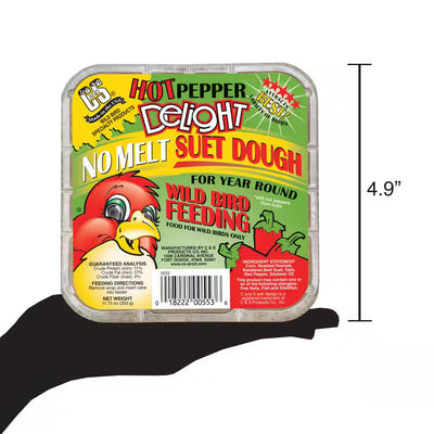 Hot Pepper Delight 0.7 Lbs. Wild Bird Suet
