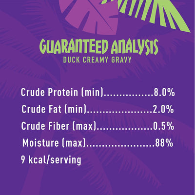 Tiki Cat Stix Wet Treats, Grain Free Lickable Mousse with Duck in Creamy Gravy 6 Count (Pack of 1)
