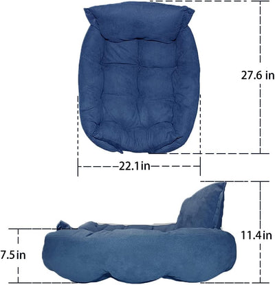 Dog Beds,Pet Calming Bed Winter,Foldable Washable Dog Bed Cat Beds, Dog Sofa Bed Multifunctional Dog Bed, Three Forms