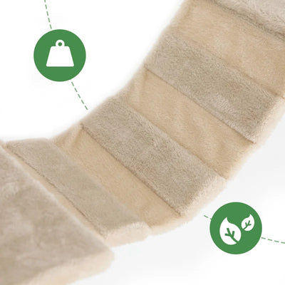 Darkiel 7Pcs Wall-Mounted Cat Tree Shelves Climbing Tower