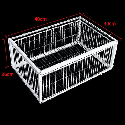 Automatic Bird Cage, Rabbit Cage, Rat Cage, and Accessory Foot Rings (Only Foot Rings Will Be Sent When Clicking the Foot Ring L