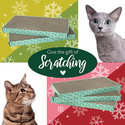 Corrugate Cat Scratch Pad, Cat Non-Stick Litter Scoop, Cat Litter Mats, Cat Litter Box Kit